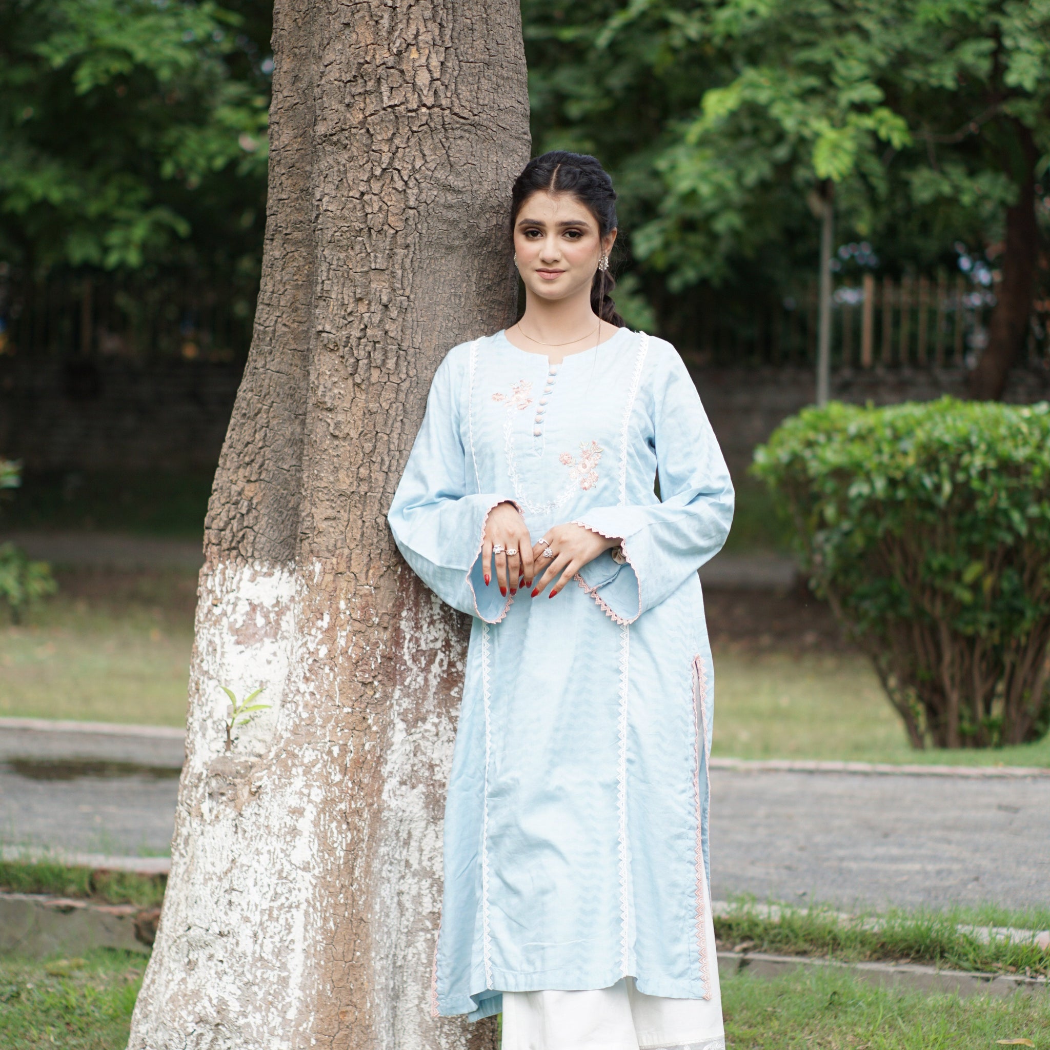 Ocean mist kurta