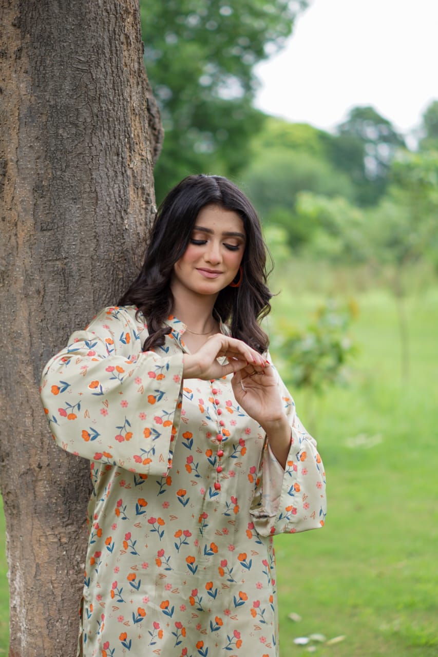 Blossom Breeze-silk 2-Piece cord set ✨