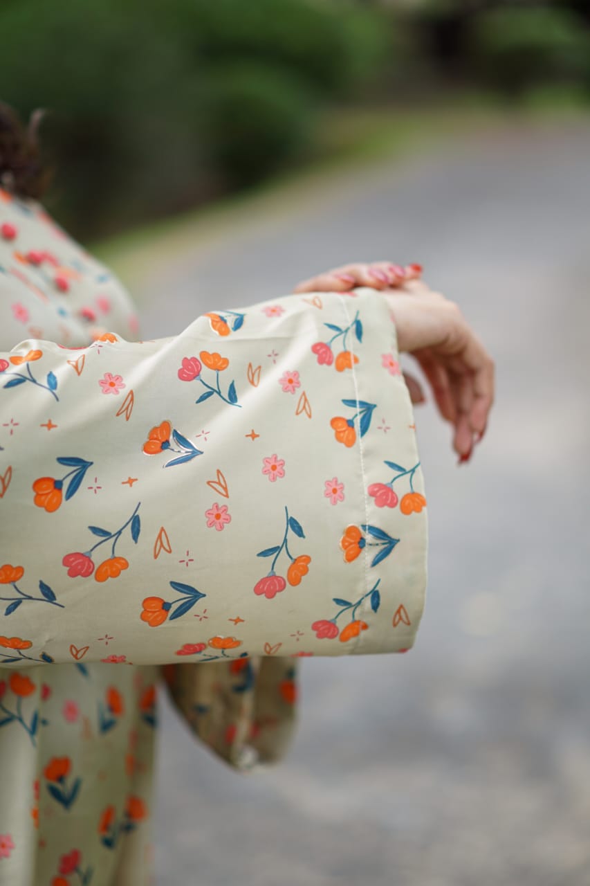 Blossom Breeze-silk 2-Piece cord set ✨