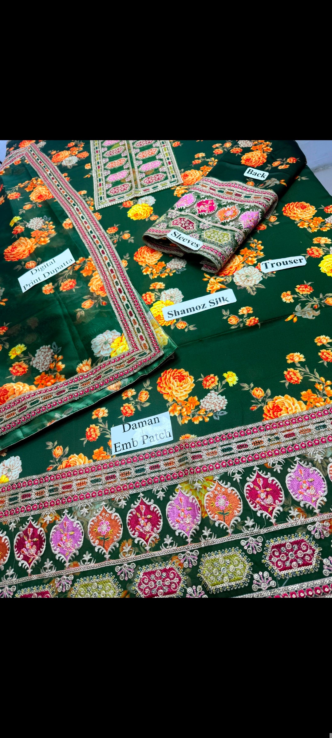 Silk digital printed(kareena Kapoor inspired outfit)